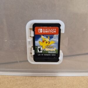 Nintendo Switch Pikachu Game Card - Black and White GAME ONLY.